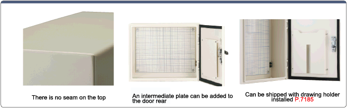 PFTA Series Control Panel Box Configurable Size Thick Plate / No Top Surface Groove Type: Related Image