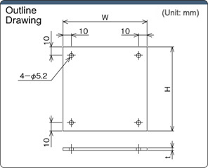 Painted Panel Flat Type Steel: Related Image