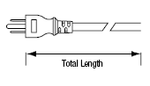 Freely Adjustable Length - 3-Core Plug Single-Sided Cutoff Model:Related Image