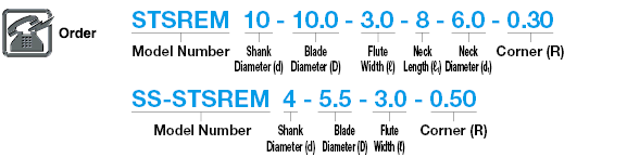 Carbide T-Slot Cutter, 2-Flute / 4-Flute, Slim Shank, Radius:Related Image