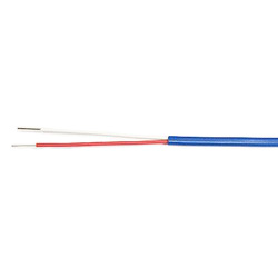 Sheathed Thermocouple Wire, Vinyl Flat Type Series T-G-0.2MMX1P-30