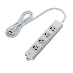 Unplugging-Prevention Outlet Power Splitter for Construction Use