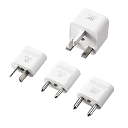 Converter Plug Set For Overseas Travel