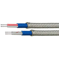 Compensating Cable, Thermocouple K Type, WX-H-GGBF-OBS Series WX-H-GGBF-OBS-1PX7/0.32(0.5SQ)-52
