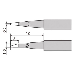 Interchangeable Iron Tip for Use with “XST-80G”