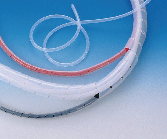 Spiral tube made of polyethylene thin type