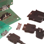 Interface Connector With Lock For Small Portable Terminal Device, ST Series