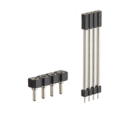 PCT Product, Pin Header / FRS-41 Socket (Round Pin), 2.54 mm Pitch, Straight (1 Row) FRS-41042-17