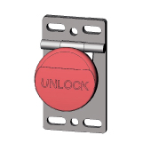 Manual Rear Unlock Button Kit for Frames