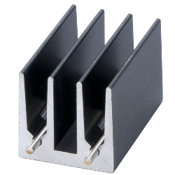 Heat Sink for Pin Mounting Device, P Series, Aluminum Extrusion Type 11PB15L25-YB
