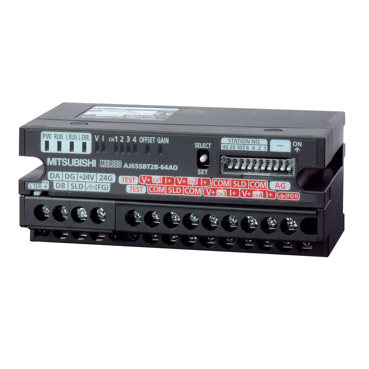 AJ65SBT-64AD | CC-Link Analog Input/Output (Input) Unit