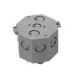 Octagonal Concrete Box (With Coating Substitute Cover) 8CB-82NM