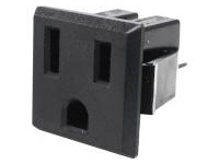 Domestic Blade Outlet-Outlet (Snap-In)/2-Prong + Ground Model