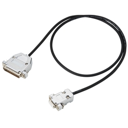 Global RS-232C Harness, 25-Core⇔9-Core, Straight Connection (uses MISUMI original connector)