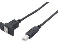 Panel Mounting USB Cable U09-BF-BM-1