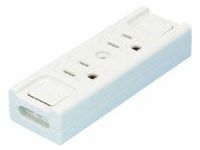 Extension Cord Parts-Temporary Outlet (2-Ports)