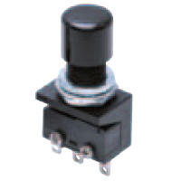 Ultra-Small Size Push Button Switch (Round Body Shape φ10.5) A2A A2A-4B