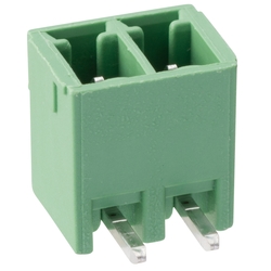 Terminal block XW4 series for printed circuit boards.