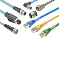 Commercial Ethernet Connector - XS5/XS6 RJ45 Connector Cable XS6W-6LSZH8SS500CM-Y