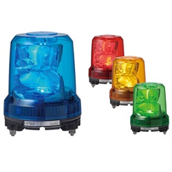 Highly vibration resistant power LED rotation light