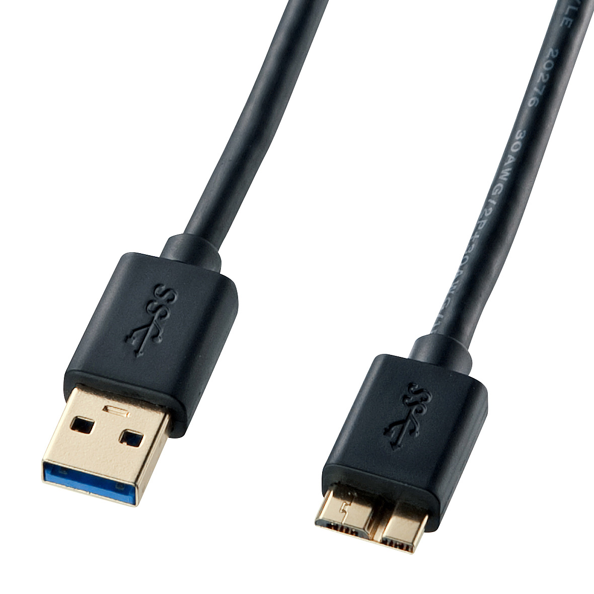 USB3.0 / 3.1 Compatible Micro Cable KU30-AMC05BK
