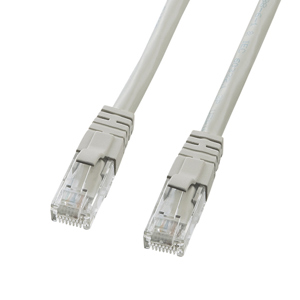 Category 6 UTP Crossover Cable (1 m / Light Gray)