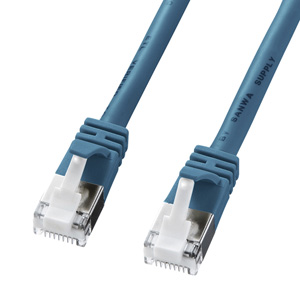 Clip Breakage Prevention Category 5e STP LAN Cable (3 m, Blue), KB-STPTS-03BL