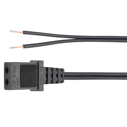 Plug Cord for 80 mm x 80 mm / 92 mm x 92 mm / 120 mm x 120 mm - 25 mm Thick AC Fan