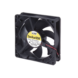 Waterproof Fan 92-mm Square × 25-mm Thick San Ace 92 W 9 WP Type 9WP0924G401