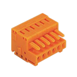 Spring Connector, 734 Series, 3.81 mm Pitch, Female (Compact Size) 734-210