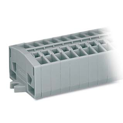 Compact Type Terminal Block, Screw-Mount / Snap-In DIN Rail, 264 Series 264-701