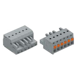 Spring Type Connector / 231 Series / 5-mm Pitch / Female 231-105/037-000