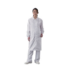 ASPURE Cleanroom Coat, Fastener Type 2-4945-04