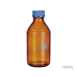 Medium Bottle With Screw Cap (Light Shielding), 2070H Series 3-6006-06
