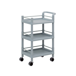 Mobile Storage Cart 3 Sages 610 x 370 x 885 (With Guard Frame And Handle) 3-6497-06