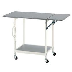New Lab Bench (White Color) 1200 x 600 x 850 with Auxiliary Top Panel