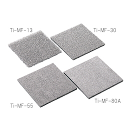Porous Metallic Material (Titanium) 100 × 100 mm, Thickness 5 mm, Pore Size 1.02 mm