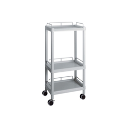 Mobile Easy Cart (Tall Type/Regular 31) Gray 3 Sages with Guard Frame