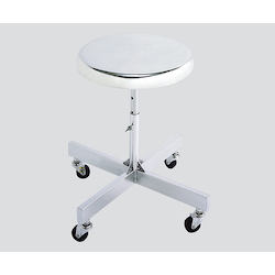 Stainless Steel Chair, Conductive Rubber Wheel