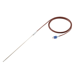 Temperature Thermocouples, High Accuracy K Type 0-400℃ Thermocouple 50mm  Probes 2m Total Length for Testing