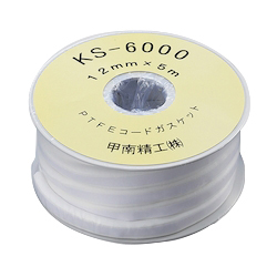 Fluororesin Cord Sealing Gasket (PTFE) 3 mm x 1.5 mm x 30 m