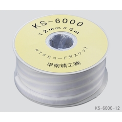 Fluororesin Cord Sealing Gasket (PTFE) 6 mm x 3.0 mm x 15 m