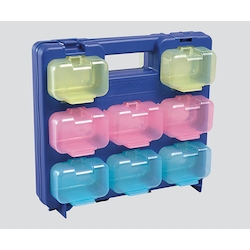 Skeleton Part Box (Frame Blue, Small Box： Pink x 6 Pcs, Blue x 6 Pcs And Yellow x 4 Pcs)