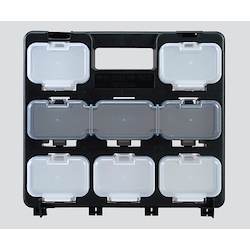 Skeleton Part Box (Frame Black, Small Box： Transparent x 10 Pcs, Triple Type Gray x 2 Pcs)