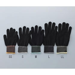 ASPURE Inner Gloves Black Overlock, Polyester-Made