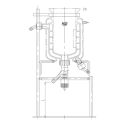 Accessory Support for Triple Type Reaction Vessel 3986-500