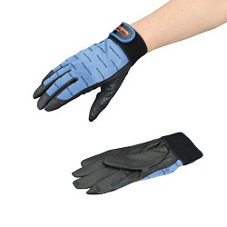 Grip Gloves, Anti-Slip Liner, Blue 3-080-02