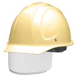 FRP Resin, Helmet SYF-S Model (including face shield, raindrop prevention groove, shock absorbing liner) SYF-S-SYFE-M-K2 SYF-S-SYFE-M-K2-70YL