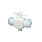 fluoropolymer 2-Way Valve Connection Type