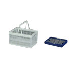 Folding Container with Multipurpose Handle